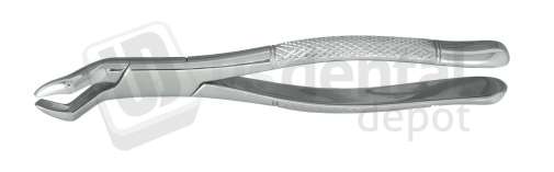 NORDENT #53R upper 1st and 2nd molar-right with bayonet pattern surgical Forceps - #FE53R