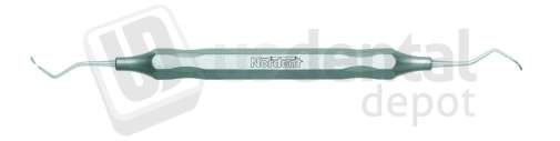 NORDENT #5/6 Double End Barnhart Curette, Narrow Blades, with DuraLite Hex - #ESCBH5S-6S