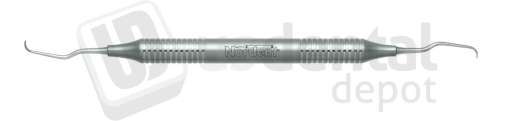 NORDENT #1/2 Double End Long Shank Mini Blade Gracey Scaler with DuraLite Round - #RESCGR1-2ML