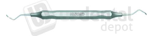 NORDENT #13S/14S Double End McCall Curette (Pointed Blades)with DuraLite Hex - #ESCM13S-14S