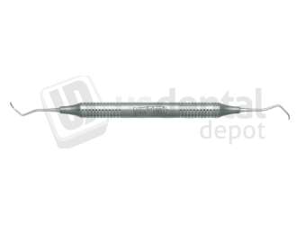 NORDENT #3/4 Double End University of California Curette with DuraLite Round - #RESCUC3-4