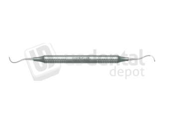 NORDENT #17/18 Double End McCall Curette (Rounded Toe) with DuraLite Round - #RESCMC17-18