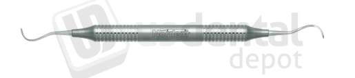 NORDENT #17/18 Double End McCall Curette (Rounded Toe) with DuraLite Round - #RESCMC17-18