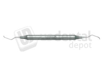 NORDENT #2R/2L Columbia Curette with DuraLite Round Handle - #RESCCO2R-2L