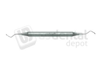 NORDENT #13S/14S Double End McCall Curette with DuraLite Round Handle - #RESCM13S-14S