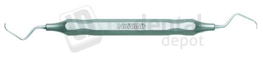 NORDENT #9/10 double end Gracey curette with DuraLite Hex handle (octagonal) - #ESCGR9-10