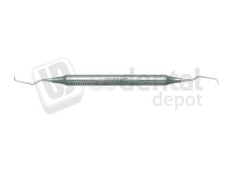 NORDENT #5-6 Double End Long Shank Mini Blade Gracey Scaler with DuraLite Round - #RESCGR5-6ML