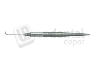 NORDENT WHITEside #2, Single End Scaler with a short-reach sickle on a straight - #RESCW2