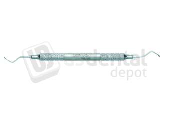 NORDENT #13S/14S Double End McCall Curette (pointed blades) with Standard round - #SCM13S-14S