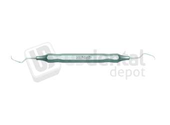 NORDENT #7/8 double end Gracey curette with DuraLite Hex handle (octagonal) - #ESCGR7-8