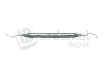 NORDENT #3/4 Double End Long Shank Mini Blade Gracey Scaler with DuraLite Round - #RESCGR3-4ML