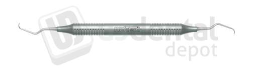 NORDENT #3/4 Double End Long Shank Mini Blade Gracey Scaler with DuraLite Round - #RESCGR3-4ML