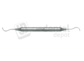 NORDENT #17S/18S Double End McCall Curette (Rounded Toe) with DuraLite Round - #RESCM17S-18S