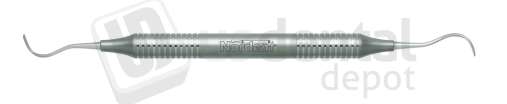 NORDENT #17S/18S Double End McCall Curette (Rounded Toe) with DuraLite Round - #RESCM17S-18S