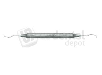 NORDENT #1/2 Double End Gracey Curette with DuraLite Round Handle - #RESCGR1-2