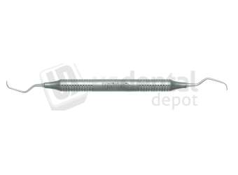 NORDENT #5/6 Double End Langer Curette with DuraLite Round Handle - #RESCLN5-6