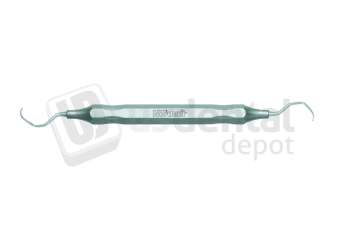 NORDENT #17/18 double end Gracey curette with DuraLite Hex handle (octagonal) - #ESCGR17-18