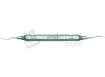 NORDENT #1/2 Double End Long Shank Mini Blade Gracey Curette with DuraLite Hex - #ESCGR1-2ML