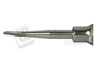 NORDENT #81 Modified Apexo Straight Serrated-Tip Elevator with a 3.0mm Blade - #E81SR