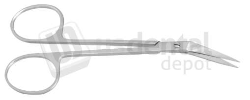 NORDENT 4.5in  Iris Scissors with Angled Blades - #S303