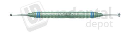 NORDENT #28-29 Football (Egg) Double End Burnisher, 2.3mm/3.6mm Diameters, High - #CEBR28-29