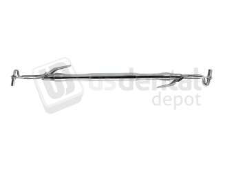 NORDENT Double Ended, Stainless Steel Amalgam Carrier. Regular/Jumbo Size - #AC1