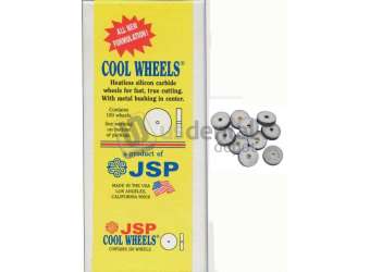 JSP Heat Free ( Heatless )  Wheels 1x3/16  ( 25mm x 4.8mm )  x  50pk # CX825