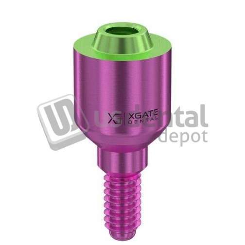 XGATE - IntHex Straight Multi Unit Abutment MUA V-type - H4mm Hex 2.42mm - 3.5mm Platform  D  - #USMV-0004 - #USMV-0004 - COMPATIBILITY ZIMMER- MIS- AB - Adin- Alpha Bio- Cortex, Implant direct ( Legacy ), Bio Horizon, AlLIsraeli Internal Hex -