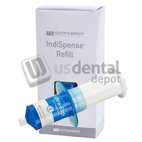 ULTRADENT - Ultra-Etch IndiSpense Syringe Refill, 30 mL. 35% Phosphoric Acid Gel. Easy - #685