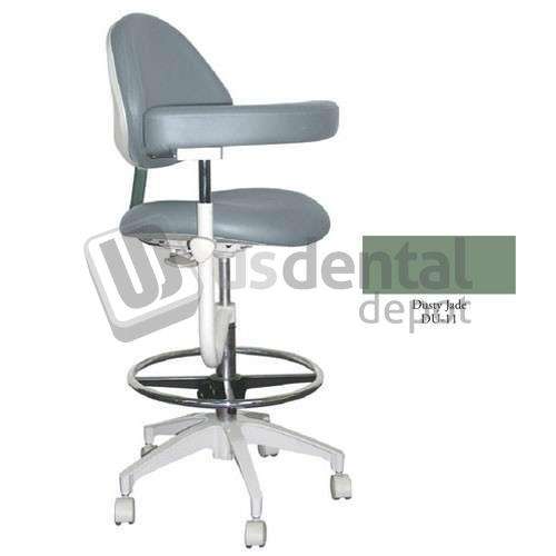 TPC - Mirage Assistant's Stool - Dusty Jade Color. Featuring Abdominal Support - #AS-1101DJ