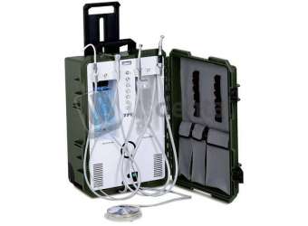 TPC - TPC Portable Dental System, 4H + SCALER  Instrument Tubing, 110V, 3-Way Syringe - # PC-2630+SCALER