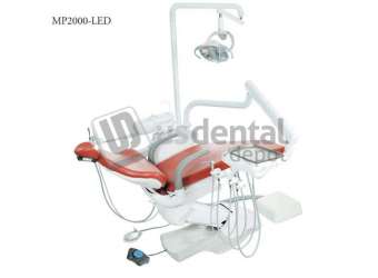 TPC - Mirage 1.0 P2000 LED600 Operatory Package with Cuspidor (incl. 4000, Brkt, 2015, 2000-C, L600-LED)   #MP2000-600LED