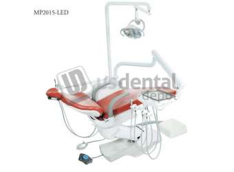 TPC - Mirage 1.0 P2015 LED600 Operatory Package without Cuspidor. Chair Mounted Operatory System ( Chair) - #MP2015-600LED 1.0
