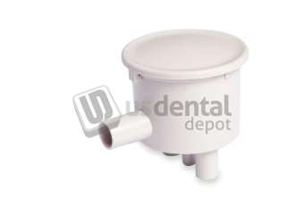 Vacuum Canister, Side Port, Grey - #S-1386