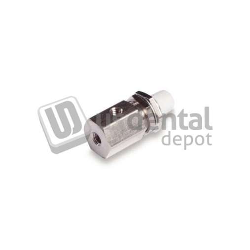 Push Button Momentary Valve, Grey 2-way, NC - #V-1508NC-2G