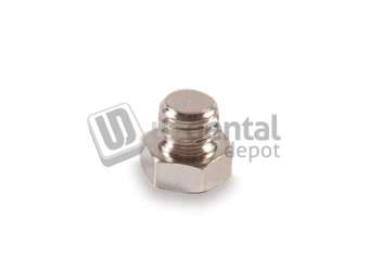 Brass Hex Plug, 10-32, Pkg 50 - #P-1054-50