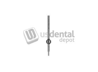 HU-FRIEDY Osteotome Bone-Pusher #3.32 Straight, 3,2Mm Cylindrical - #Ostmpu32