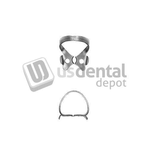 HU-FRIEDY Rubber Dam Clamps #0 Premolar - #Rdcm0