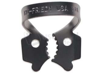 thumbnail image 2 of Hu-Friedy RDCM13A #13A Rubber Dam Clamp - Satin Steel, Lower Molar Dental Tool 2 of 6