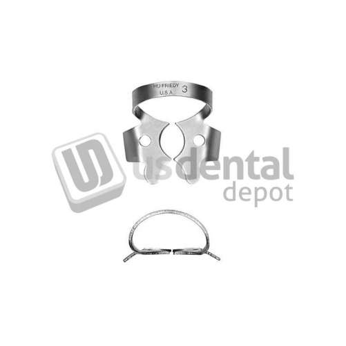 HU-FRIEDY Rubber Dam Clamps #3 Uk Molar - #Rdcm3