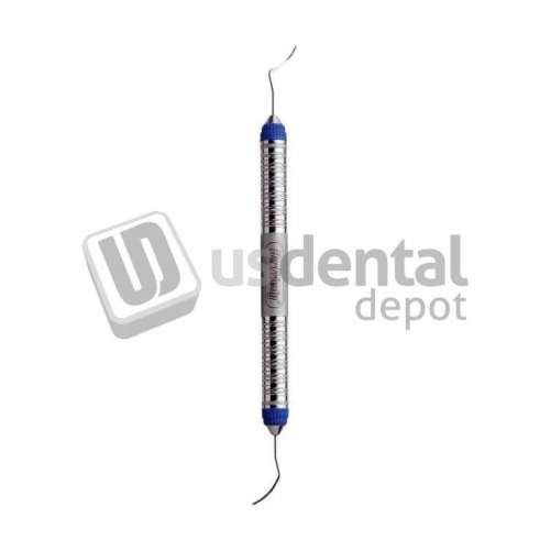 HU-FRIEDY Scaler File Diamond Tec Hdl #7 Diamond Coating, Mesial/Distal, BLUE - #Sdcm/D7