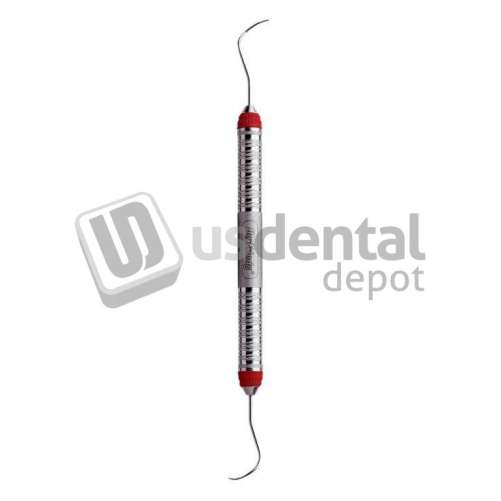 HU-FRIEDY Scaler File Diamond Tec #2N, Hdl #7 Diamond Coating, Bukkal/Lingual, RED - #Sdcn7