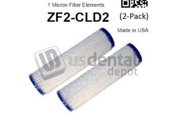ROLAND DWX-42W NEW GEN II Coolant Tank Filter 2pk #ZF3-CLD2  - Reusable (Former #ZF2-CLD2)