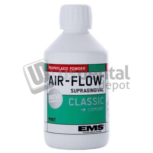 EMS - AirFlow ® 4 bottles 300g AF powder Mint - For AirFlow  1 cartonin Mintin , 4 bottles, 300g each - #DV-164/MIN