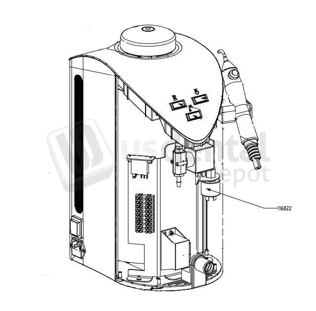PRESSURE CONTROL UNIT X3 + EL.STEAM AMANN GIRRBACH 116822 US