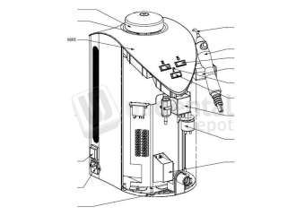 AMANN GIRRBACH - cover with 2 threaded connections - # 116915