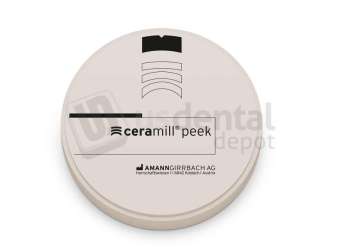 AMANN GIRRBACH - Ceramill PEEK WHITE 98x12 N - # 760403