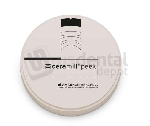 AMANN GIRRBACH - Ceramill PEEK WHITE 98x12 N - # 760403