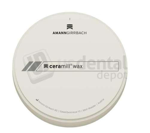 AMANN GIRRBACH - Ceramill WAX WHITE 98x14 N - # 760527