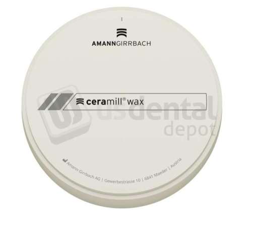 AMANN GIRRBACH - Ceramill WAX WHITE 98x20 N - # 760528